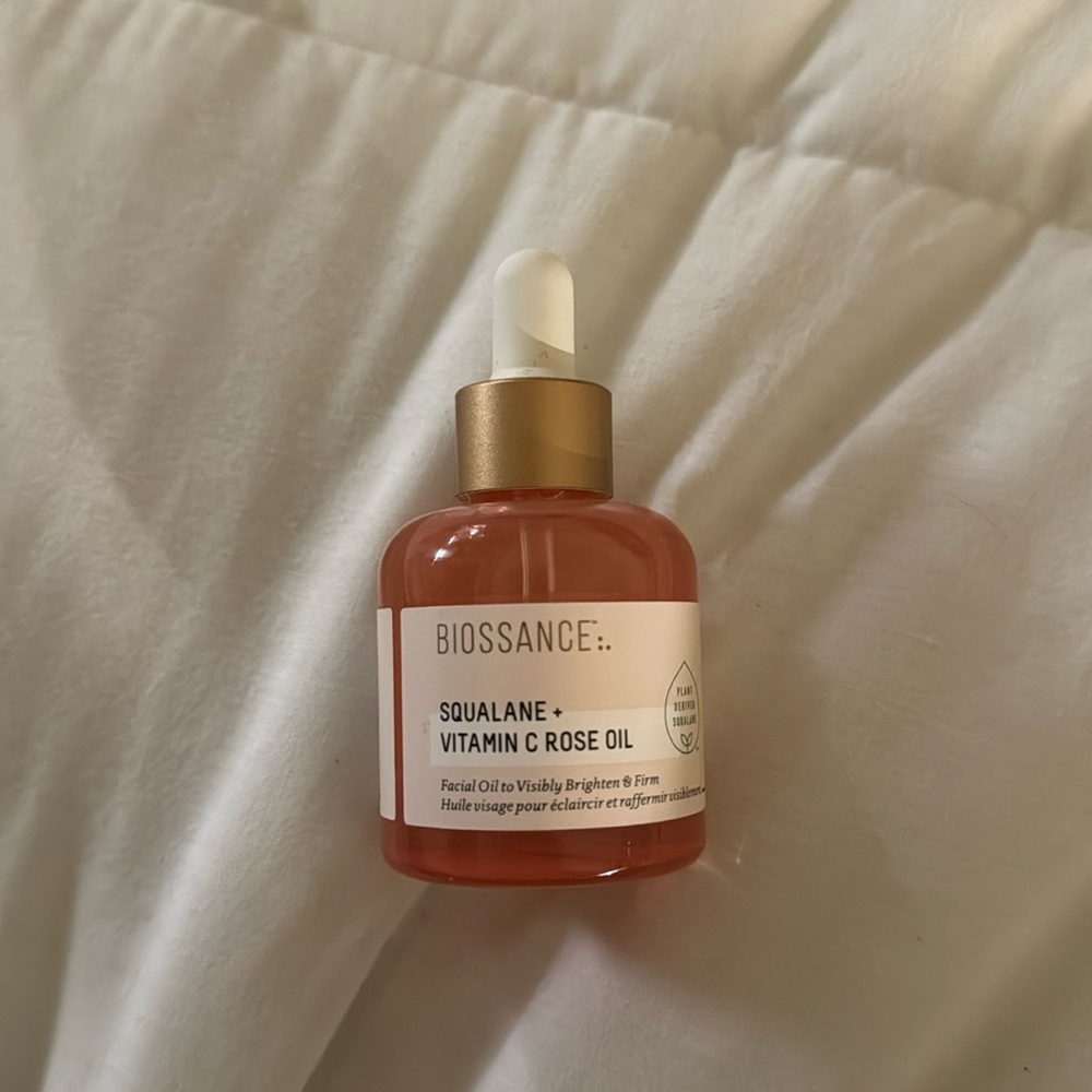 Biossance squalane vitamin c rose oil